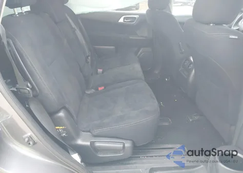 2016 Nissan Pathfinder Sv z USA, uszkodzony, nr VIN 5N1AR2MN0GC604535